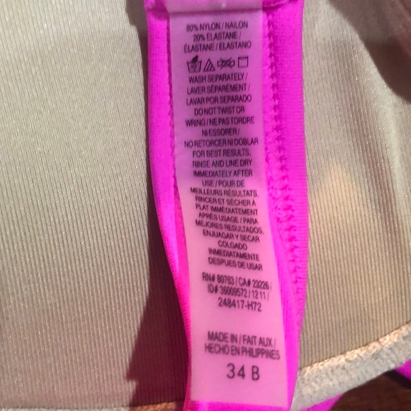 Victoria’s Secret Padded Halter Bikini Top 34B - Picture 6 of 6